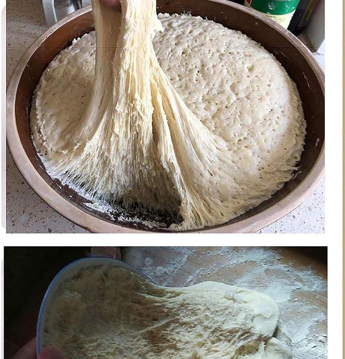 Dough Proofer Box, Nine Gear Adjustment Proofing Box with Heater, High and Low Precise Temperature Adjustment, Fold Proofer, Reusable, Bread Making Tools Kit for Making Bread/Yogurt/Natto