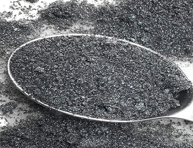 Luster Dust - Moonstone Black (4g 1x Jar) | Edible Vegan Dust & Paint for Cake Decorating, Ice Cream, Desserts, Cocktails and Beverages by Bakell
