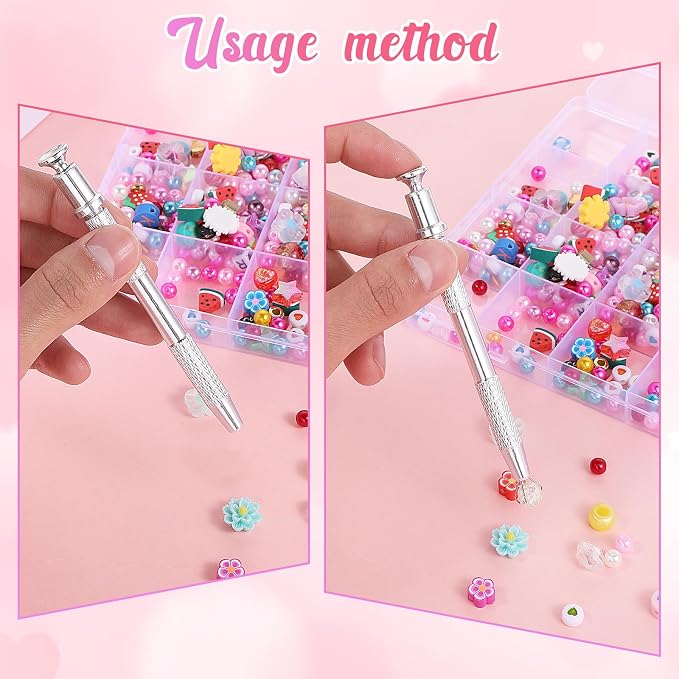 4Pcs Cake Decorating Sprinkles Tools Set, 4 Claw Sprinkle Pen Pearl Grabber Sugar Bead Pick-up Tool Stainless Steel Cake Tweezers Pearl Sprinkle Spoon with Shovel for Cake Ice Cream Baking