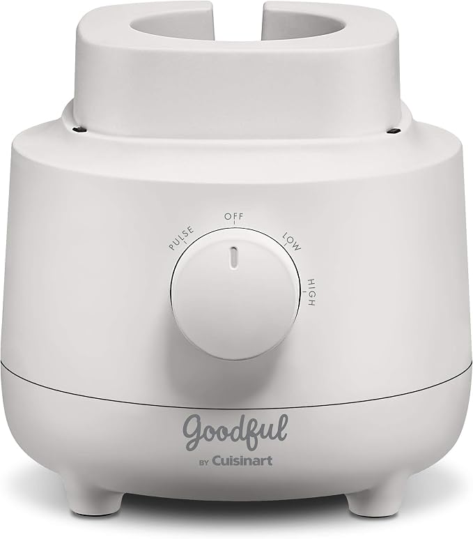 3 Cup Mini Food Processor and 56 Ounce Blender by Cuisinart, Blender for Shakes, Smoothies & More, White, BFP700GF (Small)