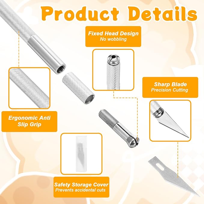 2 Pcs Premium Bread Lame, Sourdough Scoring Knife Kit with 10 Blades Dough Scorer Knife Stainless Steel Bread Lame Scoring Tool Kit for Breads Baking Artisan Sourdough Baking