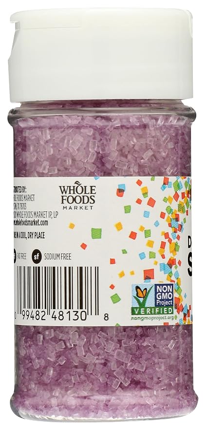 365 by Whole Foods Market, Purple Decorating Sugar, 3.3 Ounce