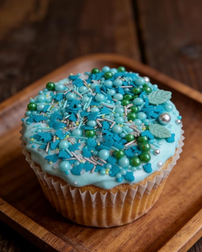 HeDeon&Rles Magical Marine Animals Ocean Elf-Dolphin Sprinkles Sprinkles for Baking Cake Icing Pancake Cupcake Decoration Wedding Birthday Christmas Halloween Supplies