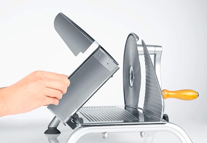 GRAEF H9 H9EU All- Purpose Slicer, Wood, Silver