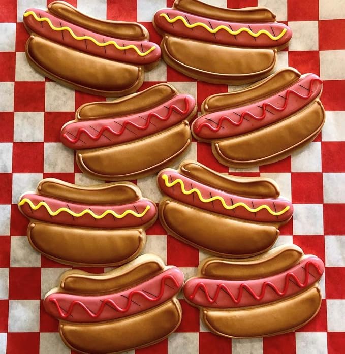 Ann Clark Hot Dog Cookie Cutter, 4" Made in USA