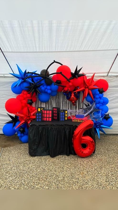 Red Number 9 Balloon 40 Inch, 9th Birthday Party Decorations for Children, Giant 9 Foil Balloon for Party Supplies
