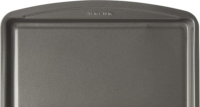 GoodCook Everyday Nonstick Steel Baking Sheet, 15" x 10", Gray