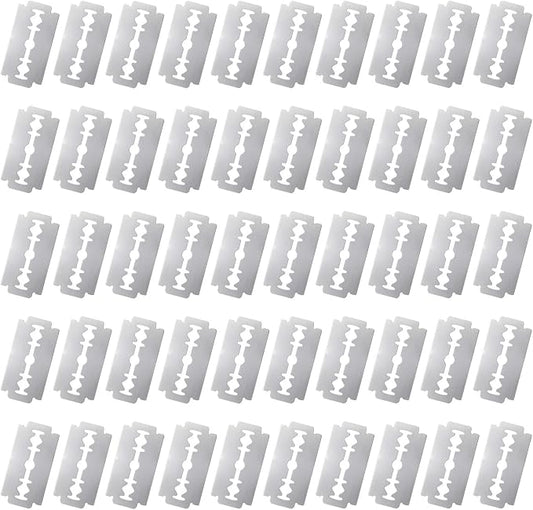50 PCS Bread Lame Blades Refill - Surgical Grade Stainless Steel Bread Scoring Blades for Sourdough Baking, Ultra Sharp Replacement Razor Blade, French Dough Bread Lame Razors Knife for Sourdough Bake