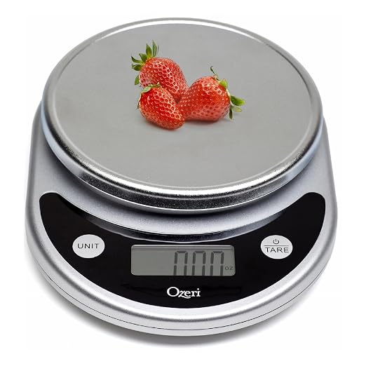 Ozeri® Pronto® Kitchen and Food Scale with Variable Graduation Technology® | Recognized by experts -- Winner of awards from the Food Network, The New York Times’ Wirecutter, CNN Underscored, and others.