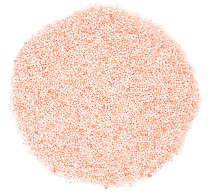 Mystic Sprinkles Solid Color Nonpareils 3.8oz Bottle (Pleasantly Peach)