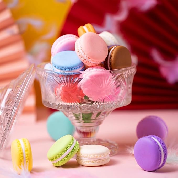 3D Macaron Hamburger Silicone Fondant Molds For Cupcake Topper Candy Chocolate Gum Paste Polymer Clay