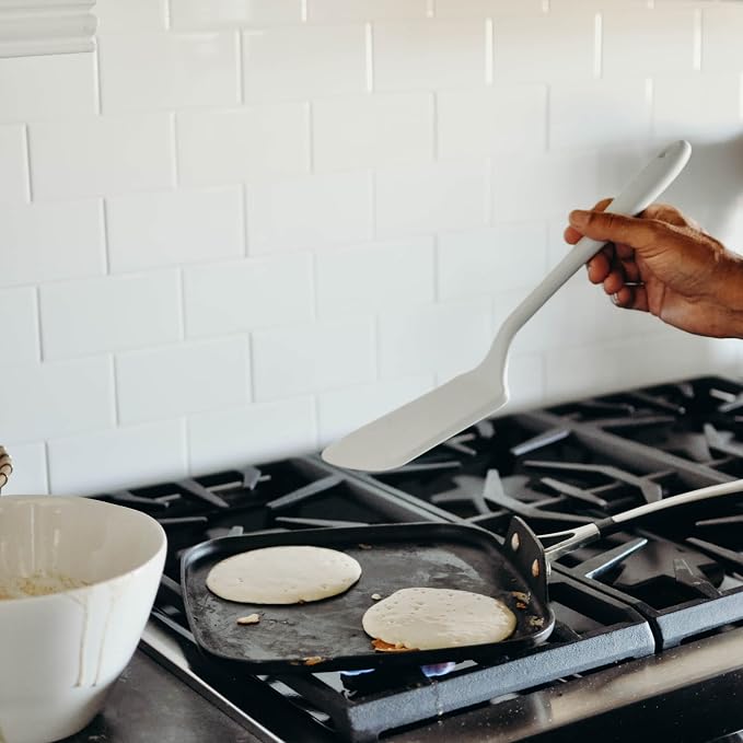 GIR: Get It Right Premium Silicone Spatula Turner - Non-Stick Heat Resistant Flip Spatula for Pancakes, Eggs, Cooking, Baking, and Mixing | Ultimate-13 IN IN, Navy