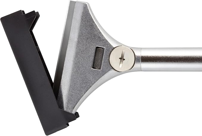 QEP 62920 4 in. Floor and Wall Razor Scraper with 5.25 in. Handle and Stainless Steel Blade