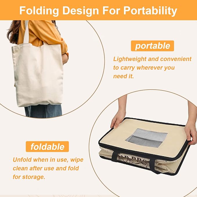Bread Dough Proofer with Heater, Foldable Fermentation Chamber – with NTC Sensor, 50-113°F Thermostat Control for Sourdough Starters, Pizza Bases & Homemade Yoghurt Culturing