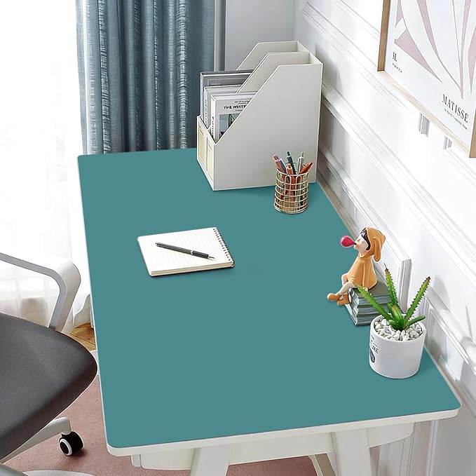 Extra Large Silicone Mat for Kitchen Counter 36" x 24" Silicone Table Mat for Resin Workbench Mat Heat Resistant Mat Coffee Bar Mat,Dark Green