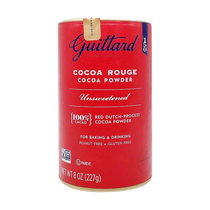GUITTARD COCOA POWDER-UNSWEETENED 8 OZ 8 OZ