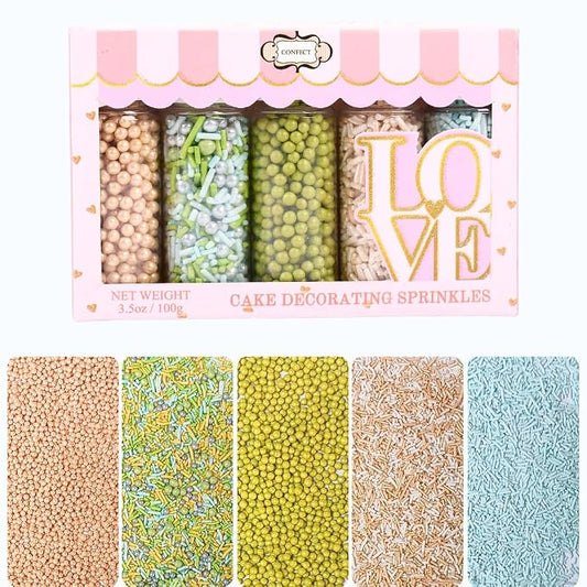 Confect Fusion Mashup Sprinkles FM Multipack 47 100 GMS for Cake Cupcake Décor, Multicolor