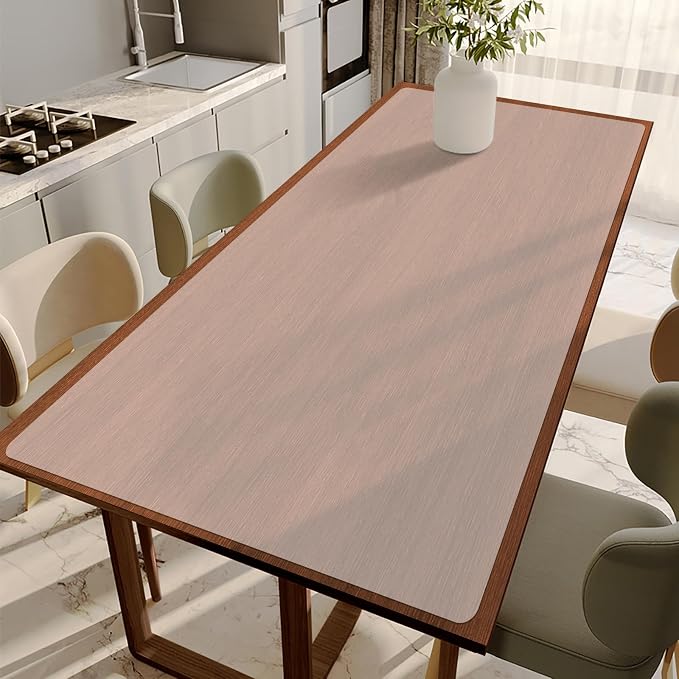 Large Silicone Mats for Kitchen Counter, 24"x80" Cuttable Silicone Roll for Heat Resistant Mats for Countertop, Kitchen Island Mat, Dining Table mat, Skin-Friendly Material, Translucent