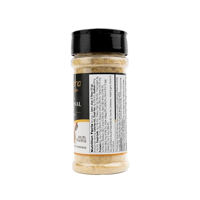 GranAroma Nutritional Yeast, Perfect for Popcorn, Pasta, Salads & Vegan Cheese (2.9 Ounce)