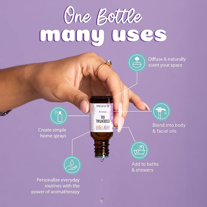 Aura Cacia German Chamomile Essential Oil (in jojoba Oil) | 0.5 fl. oz. | Matricaria recutita
