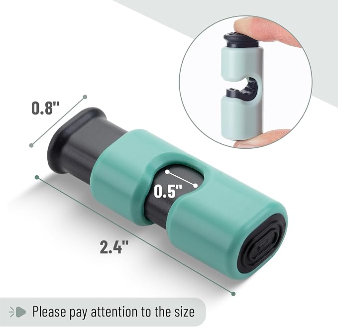 Mr. Pen- Squeeze and Lock Bread Bag Clips, 2.4 Inch, 8 Pack | Multicolor Squeeze Lock Clips, Reusable Bag Closures for Bread, Snacks, Coffee, Food Storage, Fits Thick and Thin Bags