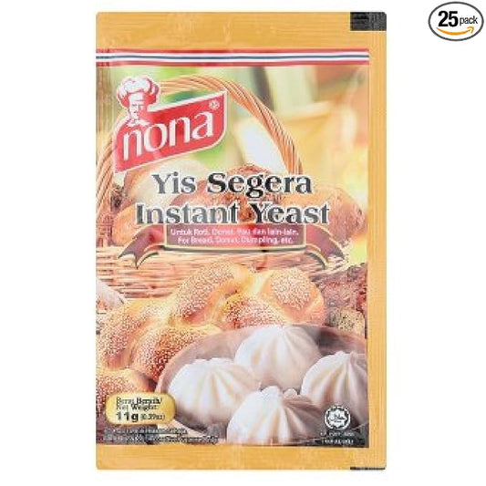 Nona Instant Yeast 11g (25 Packs)