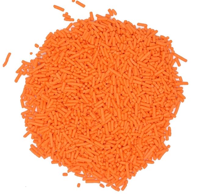 Mystic Sprinkles Solid Color Jimmy Sprinkles (Only Orange)