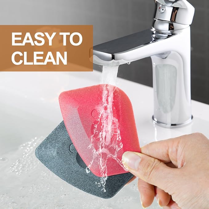 Plastic scraper bowl scraper food scraper tool scraper tool kitchen plastic scraper tool scraper for cleaning bench scraper kitchen pan scraper food scraper dish scraper 2Pcs＋1pcs cleaningbrush(3pcs)