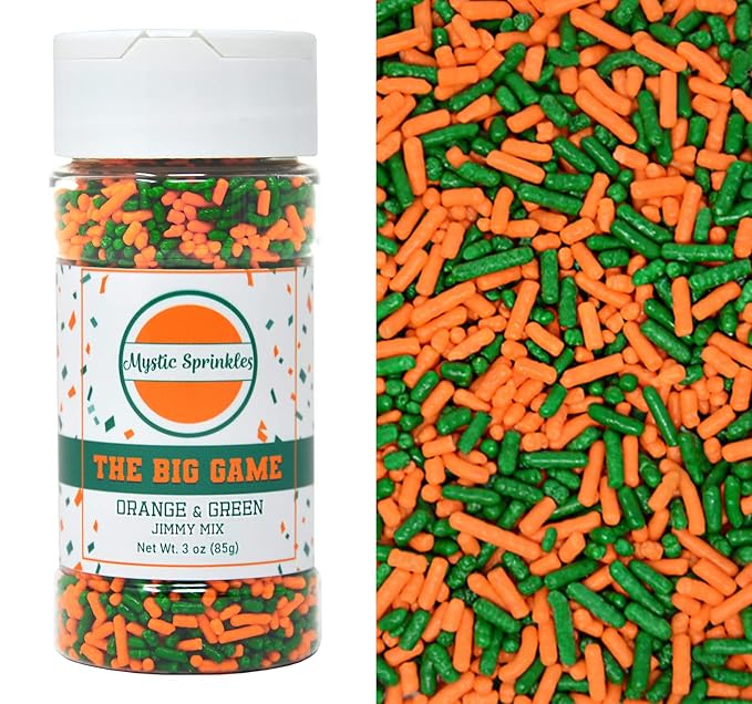 Mystic Sprinkles The Big Game Jimmy Mix 3oz Bottle (Orange & Green)