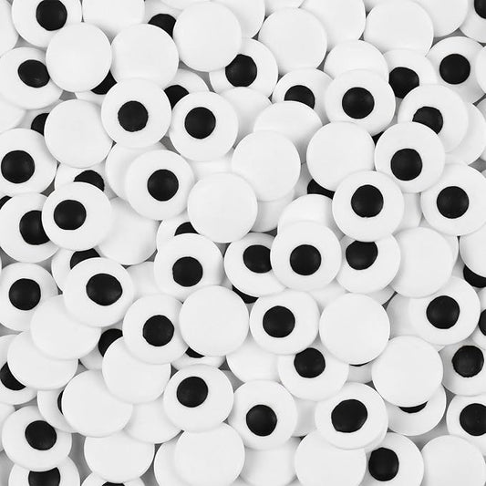 Eyeball Sprinkles for Cake Decorations, Edible Big Candy Eyeball for Cupcake Topper Ice Cream, Candy, Cookie 3.5oz, Perfect for Halloween Christmas Holiday Dessert Party (18mm Eyeballs)