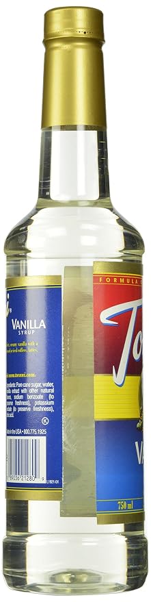 Torani Syrup, Vanilla, 25.4 Ounces (Pack of 4)
