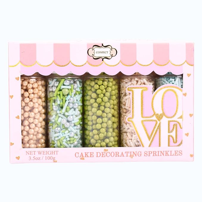 Confect Fusion Mashup Sprinkles FM Multipack 47 100 GMS for Cake Cupcake Décor, Multicolor