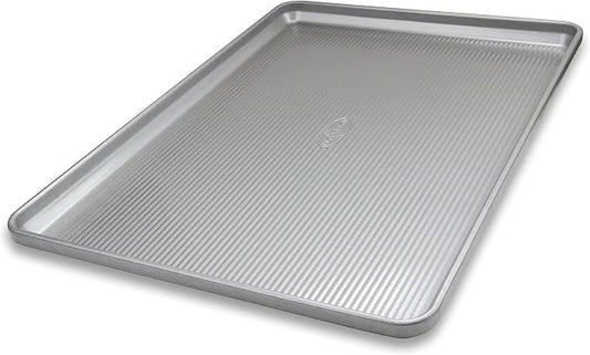 USA Pan Bakeware Heavy Duty Extra Large Sheet Pan Warp Resistant Nonstick Baking Pan, Aluminized Steel