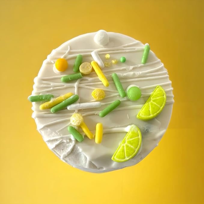 COOL MOM SPRINKLES Lemon Lime Sprinkles (4 oz.) – Fiesta Themed Sprinkles for Decorating Margarita Cakes, Cupcakes, Cookies & Desserts – Mixed in the USA/Gluten-Free