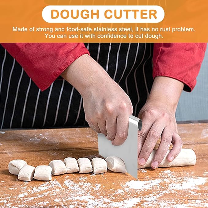 Concha Cutter Set, Mexican Bread Mold With 5 Sizes Pig Cookie Cutters, Concha Stamp Two Sided Mold for Baking Cookies Bread Cake Biscuit, Moldes Para Marcador De Conchas(COLOR:Silver)