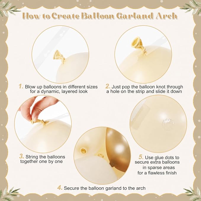 Pink and Yellow Balloon Arch Kit 124Pcs Pastel Light Pink Yellow Sand White Gold Balloons for Bee Theme Baby Shower Wedding Bridal Shower Birthday Party Decorations