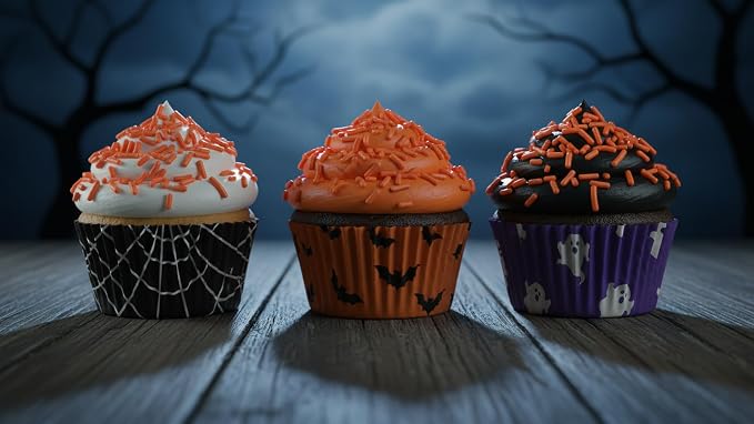 NCS Orange Jimmies Edible Sprinkles – Cupcake, Cake & Cookie Decorations, 7 oz