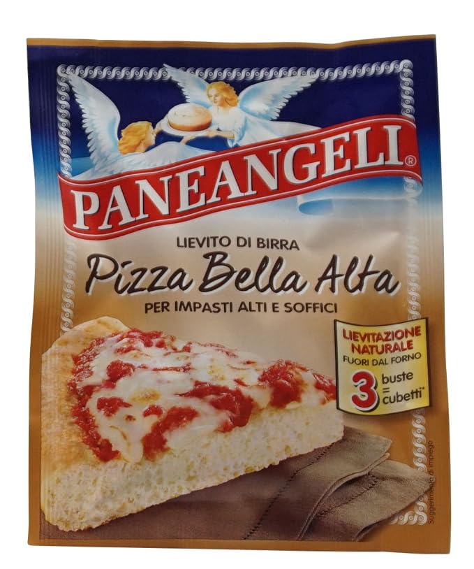 Paneangeli: "Lievito di Birra" Italian Brewer's Yeast 0.95 Ounce (27gr) Packages (Pack of 4) [ Italian Import ]
