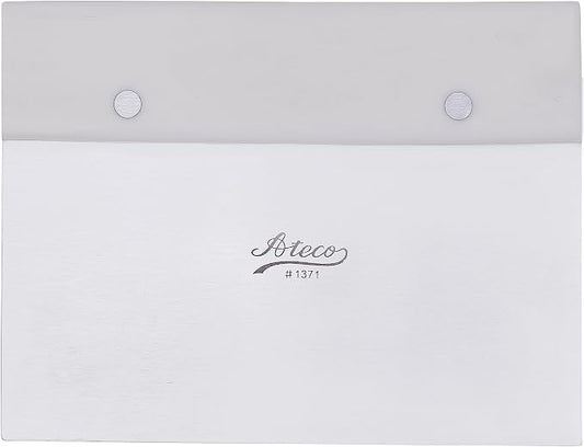 Ateco POM Handle Bench Scraper, 5.9-Inches by 3-Inches, White