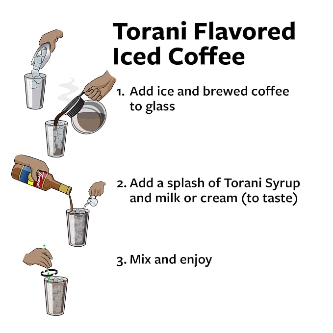 Torani Sugar Free S'mores Flavored Drink Syrup, 12.7 fl oz (Pack of 4)