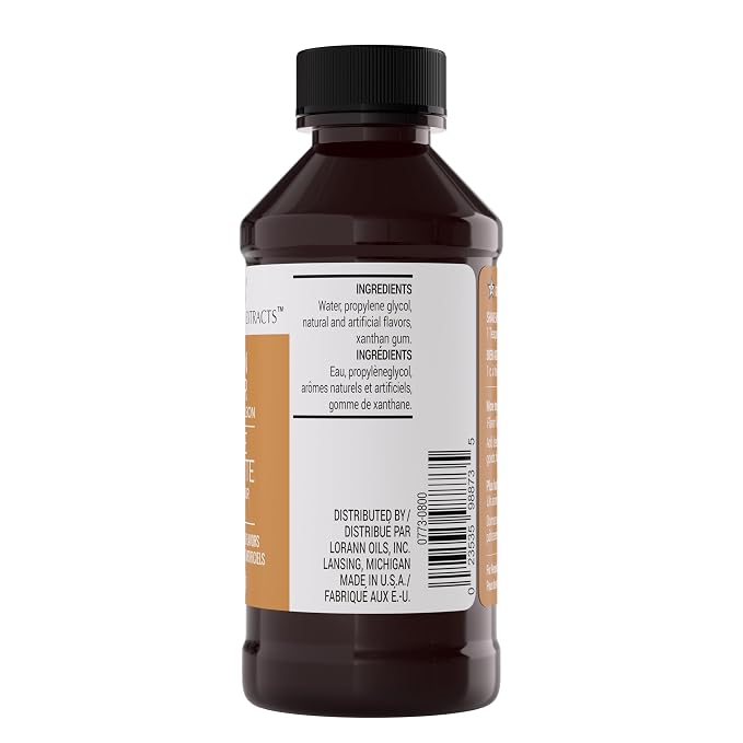 LorAnn Brown Butter Emulsion, 4 ounce bottle