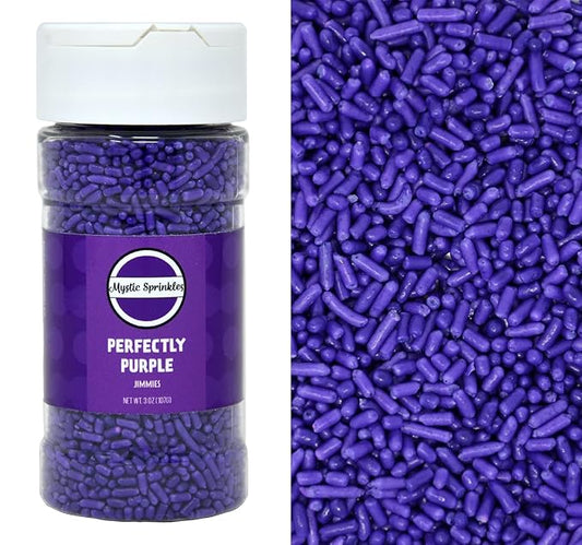 Mystic Sprinkles Solid Color Jimmy Sprinkles (Perfectly Purple)