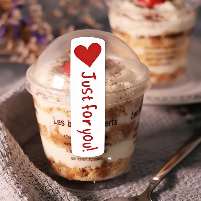 200Pcs Handmade Label Stickers Tamper-Proof Stickers Self-Adhesive Gift Sealing for Bakery Dessert Bags, Gift Boxes, Handmade Crafts, Party Favors Waterproof Wrapping