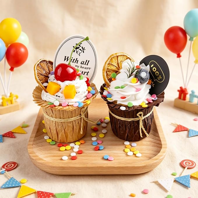 Rainbow Confetti Sprinkles for Cake Decorating, Edible Birthday Sprinkles for Ice Cream, Cookies, Cupcake and Cookies Topper