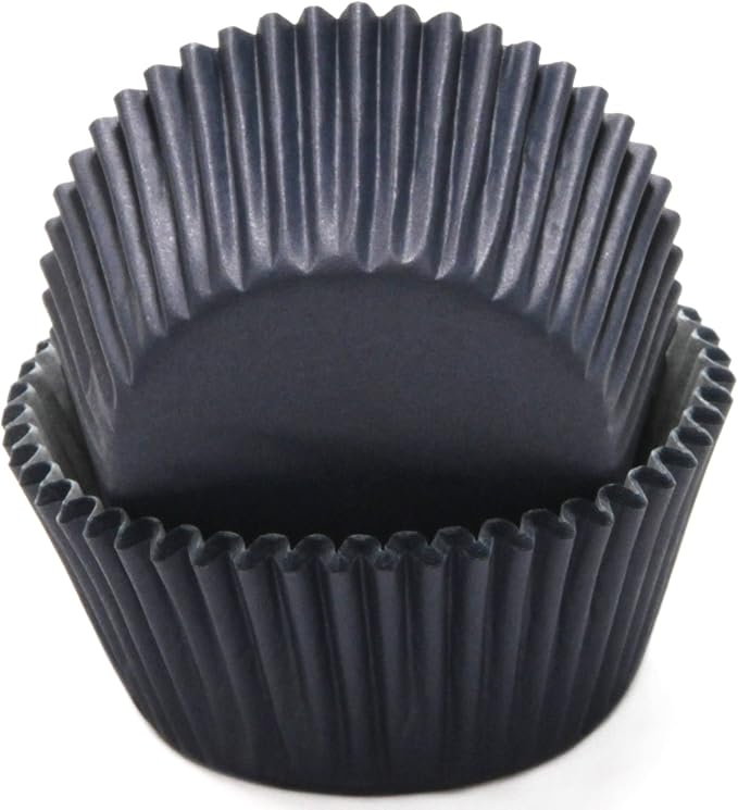 Chef Craft Classic Cupcake Liners, 50 Count, Dark Blue