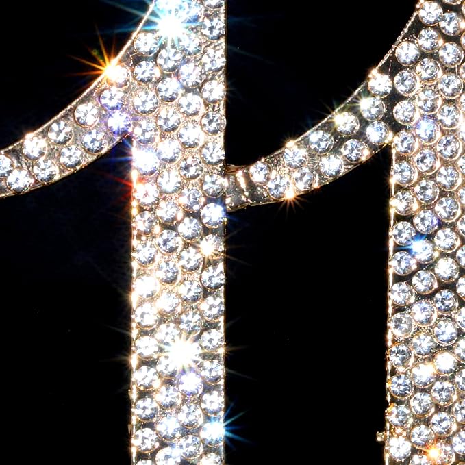 11 cake topper Premium Bling Rhinestone Diamond Gems for Birthday or Anniversary Party Decoration Ideas