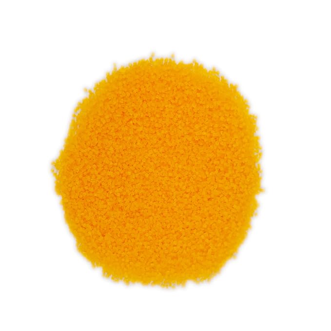 O’Creme Sanding Sugar for Cookie Decorating – Eye-Catching Golden Yellow Sugar Crystals for Unique Cake Toppings – Extra Sugar for Cake Toppings, Cupcakes and Cookies – Ideal Decoration Solution - 4 Ounce, Golden Yellow