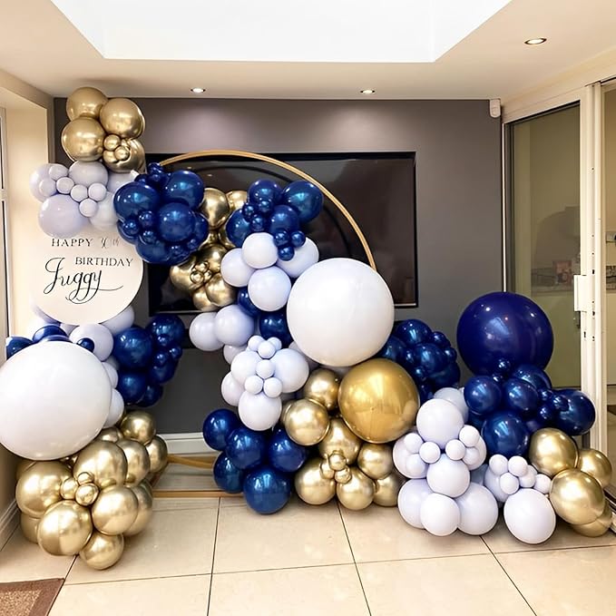 Voircoloria Metallic Gold Balloons, 66pack 12inch Chrome Gold Latex Party Balloons for Graduation, Wedding, New Year, Birthday, Baby Shower, Anniversary Party Decorations