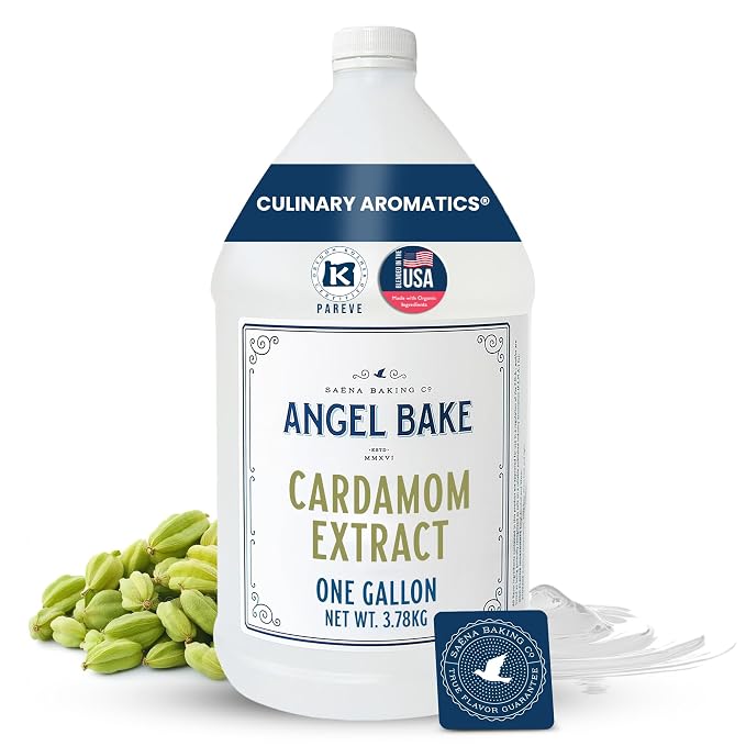 Angel Bake Pure Cardamom Extract, 1 Gallon