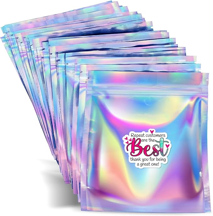 500pcs Repeat Customers are The Best Stickers Roll, Boutique Handmade Stickers, Pink Thank You Stickers Small Business Freebies Customer Appreciation Stickers
